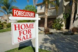 A house is listed for sale in foreclosure Knoxville, TN.
