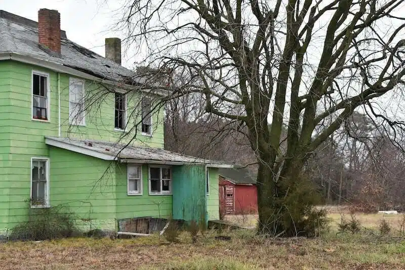 Condemned house in Tenenssee