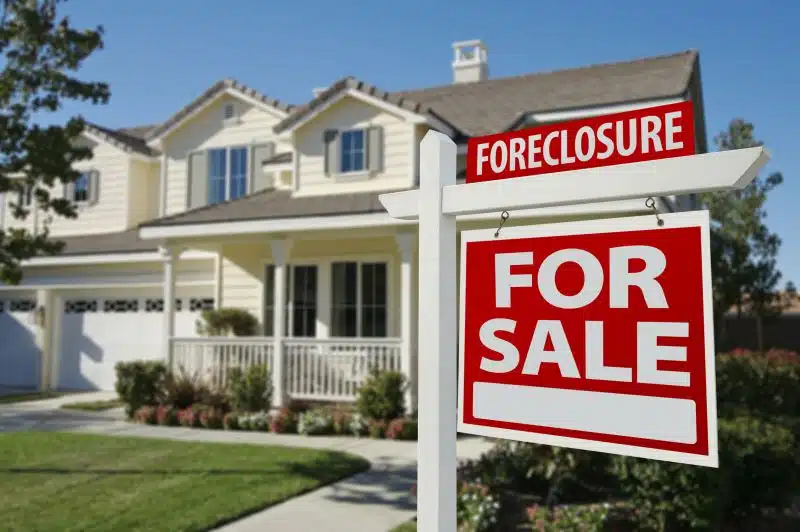 A house is listed for sale in foreclosure Knoxville, TN.