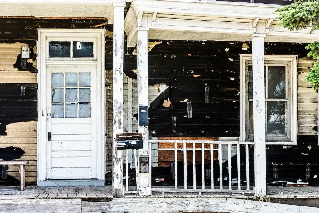 house deemed uninhabitable
